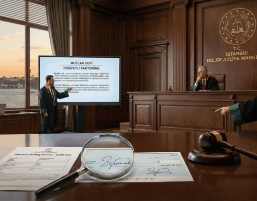Faktoring İşlemlerinde Sahte Ciro İmzası ve Keşidecinin Borçsuzluğunun Tespiti Davas
